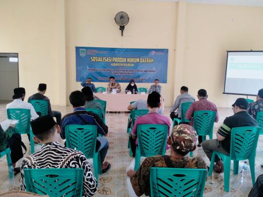SOSIALISASI PRODUK HUKUM DAERAH