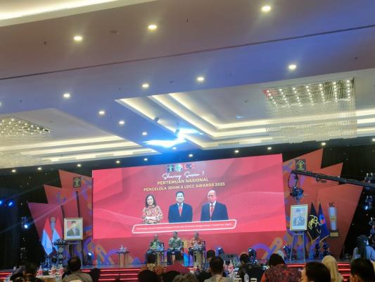 PERTEMUAN NASIONAL PENGELOLA JARINGAN DOKUMENTASI DAN INFORMASI HUKUM NASIONAL DAN JDIHN DAN LEGAL DEVELOPMENT CONTENT CREATOR (LDCC) AWARDS TAHUN 2023